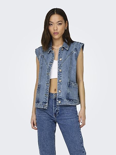 ONLY Jeansweste ONLKENNEDY SL DNM WAISTCOAT günstig online kaufen