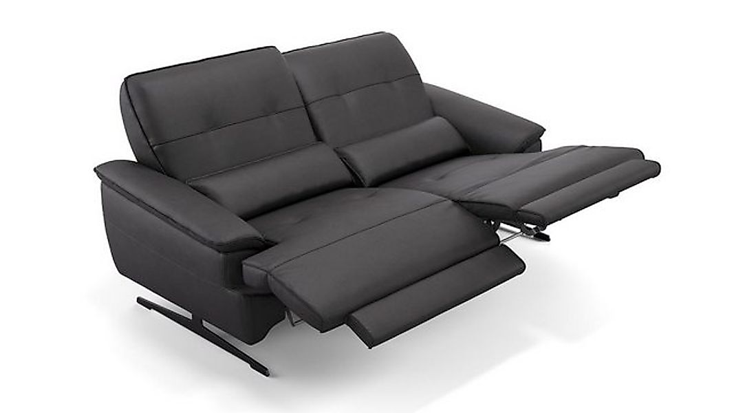Sofanella 2-Sitzer Leder PERLO, Relaxsofa, Designsofa, Designer Couch, Ital günstig online kaufen