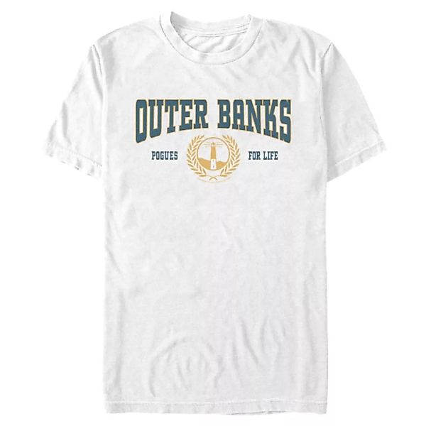 Netflix - Outer Banks - Logo Collegiate - Männer T-Shirt günstig online kaufen