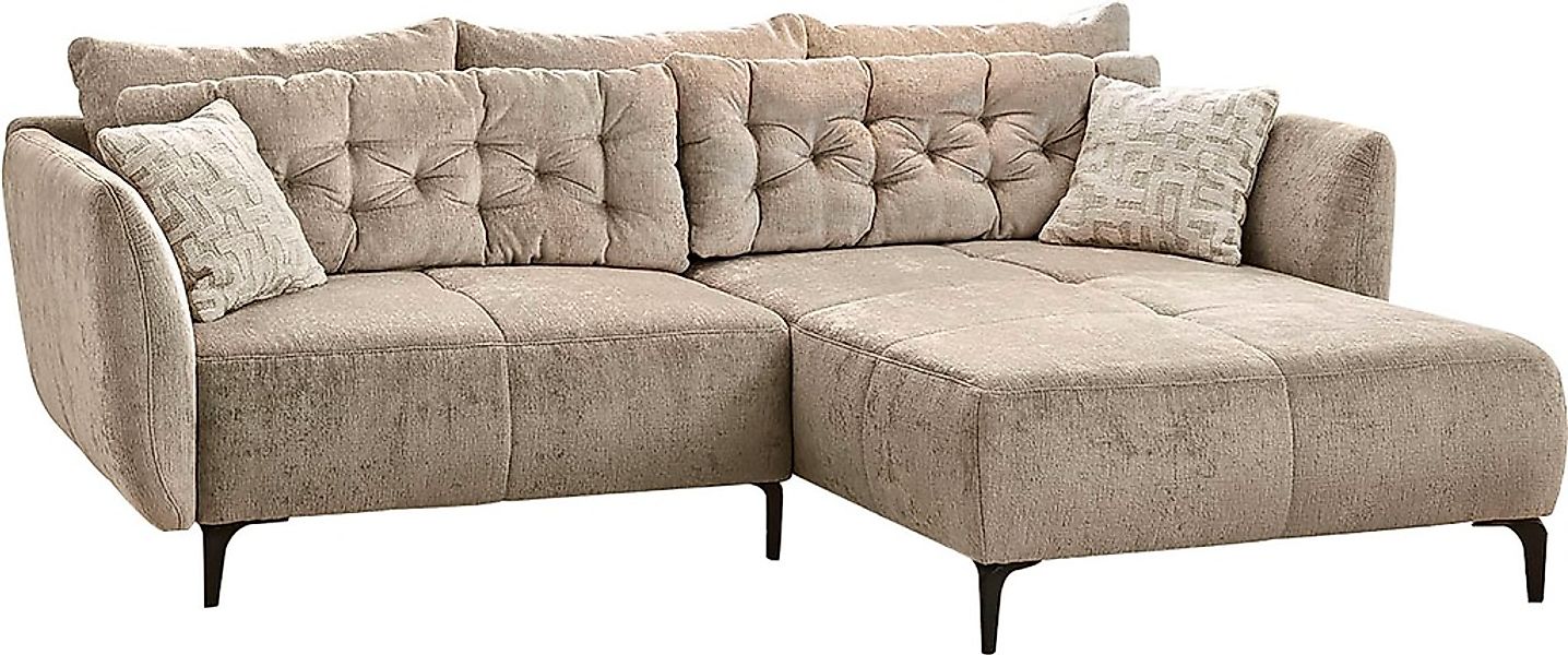 Jockenhöfer Gruppe Ecksofa Salo, im Retrolook, mit 5 Rücken-/Zierkissen günstig online kaufen