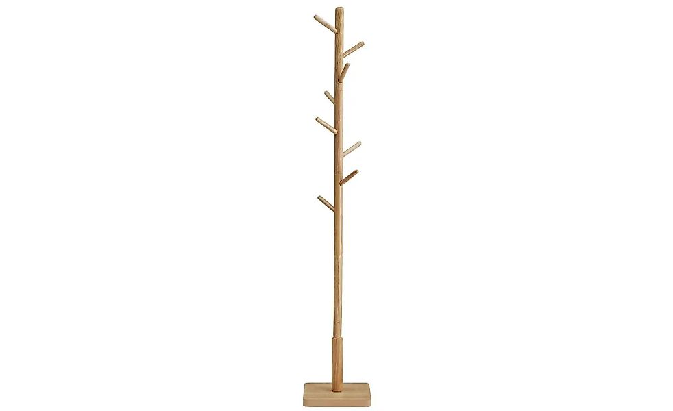 Garderobenständer   ¦ holzfarben ¦ Holzwerkstoff ¦ Maße (cm): B: 30 H: 176 günstig online kaufen
