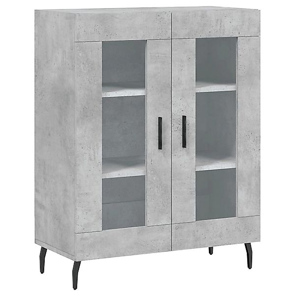 vidaXL Sideboard Betongrau 69,5x34x90 cm Holzwerkstoff 827808 günstig online kaufen