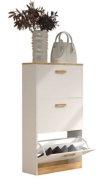 VCM Schuhschrank Holz Schuhregal Schuhschrank Schuhkipper Halom M (1-St) günstig online kaufen
