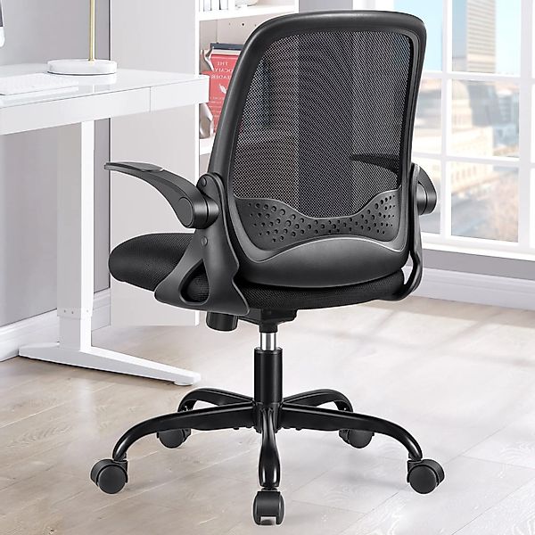 DoChair Bürostuhl Ergonomischer Schreibtischstuhl mit klappbarer günstig online kaufen