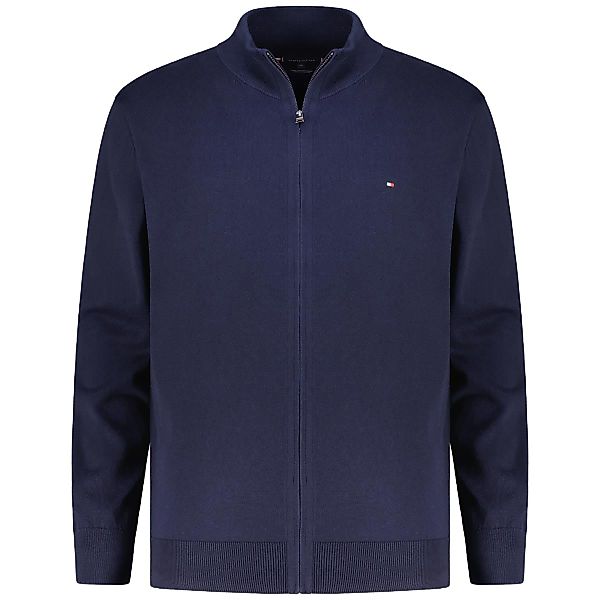 Tommy Hilfiger Feinstrickjacke mit Kaschmir Farbe marine Größe: 4XL günstig online kaufen