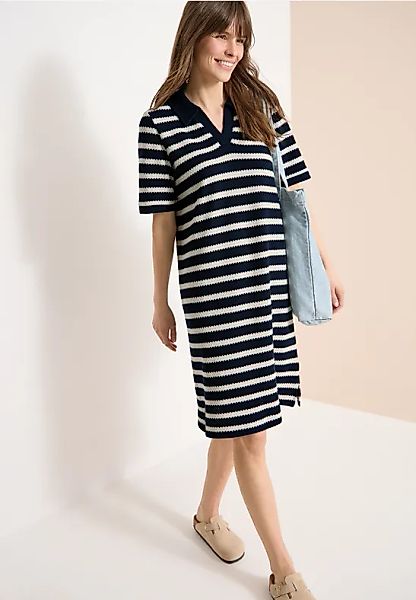 CECIL Knielanges Kleid in Ajourstrick günstig online kaufen