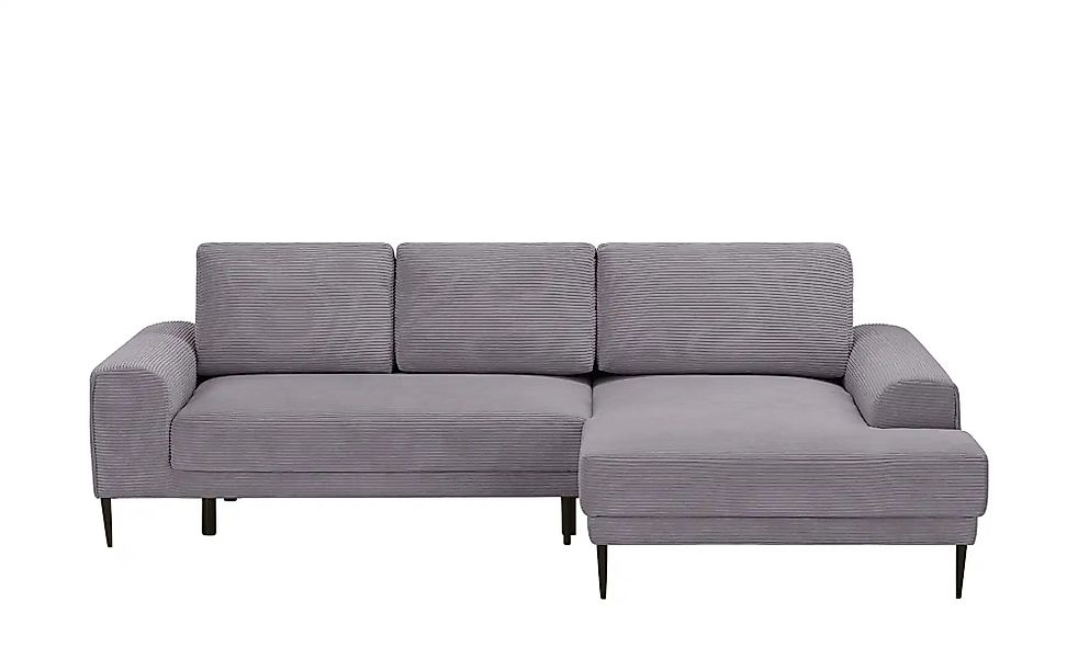 switch Ecksofa aus Cord Capitol ¦ grau ¦ Maße (cm): B: 276 H: 89 T: 175.0 P günstig online kaufen