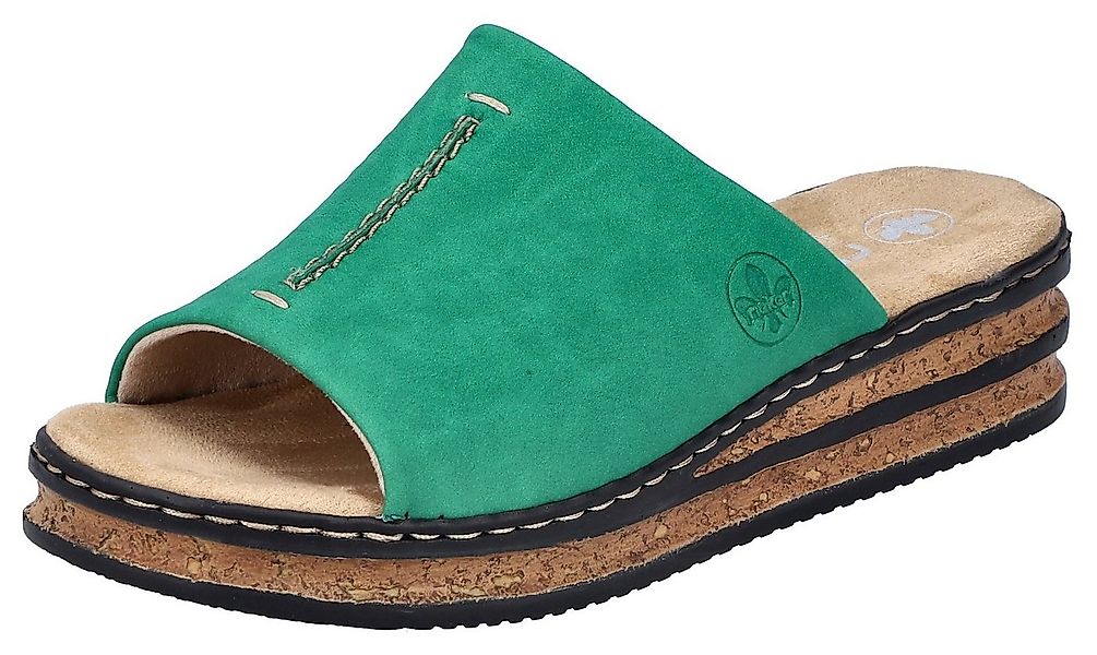 Rieker Pantolette, Keilabsatz, Sommerschuh, 150 Jahre RIEKER Jubiläumsartik günstig online kaufen