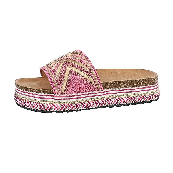 Ital-Design Damen Mules Freizeit Plateausandaletten (85698144) günstig online kaufen
