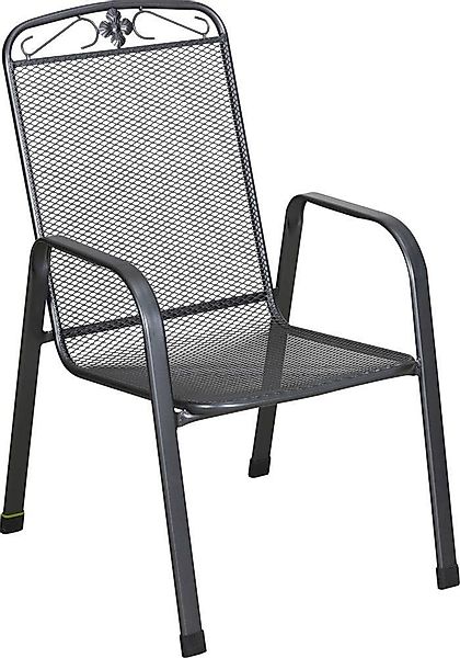 MWH Gartenstuhl MWH Stapelstuhl Savoy eisengrau günstig online kaufen