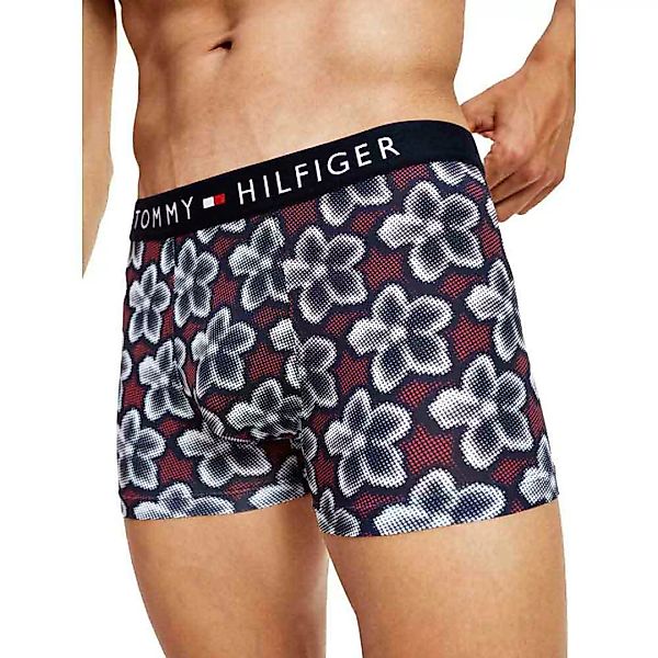 Tommy Hilfiger Underwear Print Boxer M Mbu / Halftone / Hibiscus / Red günstig online kaufen