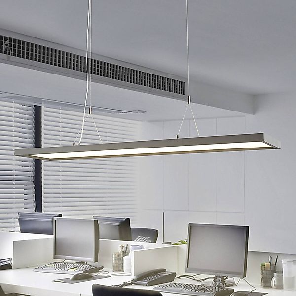 Dimmbare LED-Office-Hängeleuchte Divia günstig online kaufen
