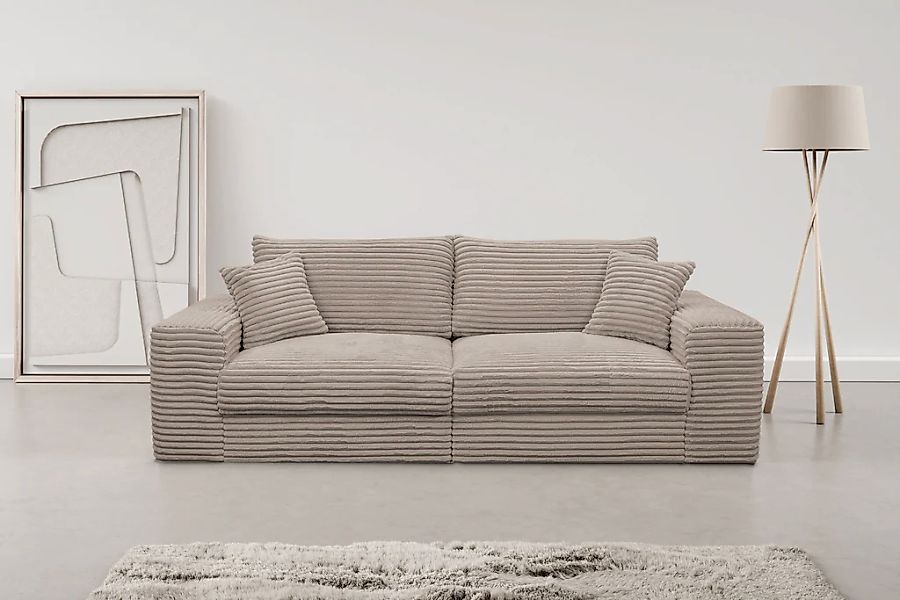 WERK2 Big-Sofa "Rozzana", mit losen Rückenkissen günstig online kaufen