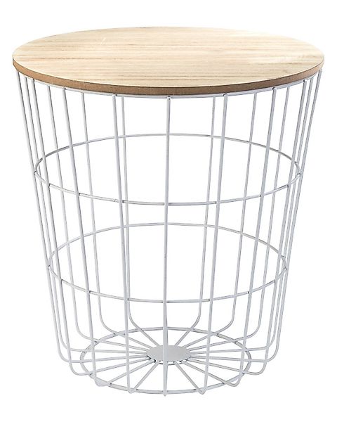 Home4You Beistelltisch Korbtisch, H 42 cm günstig online kaufen