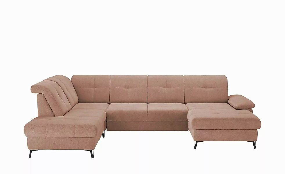 medium Wohnlandschaft  Planova II ¦ rosa/pink ¦ Maße (cm): B: 338 H: 96 T: günstig online kaufen