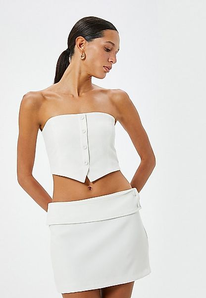 Koton Tanktop Trägerloser Kragen Ärmellos Tanktop günstig online kaufen