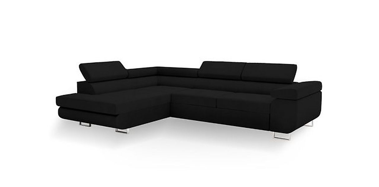 Goldstoff Ecksofa hochwertiges Sofa mit Schlaffunktion, Eckcouch mit prakti günstig online kaufen