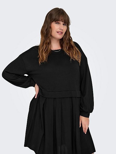 ONLY CARMAKOMA Jerseykleid CARUMA ALBA L/S MIX KNEE DRESS JRS Sommerkleid günstig online kaufen