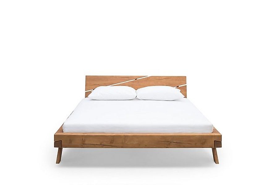 dynamic24 Bett, Balkenbett 200 x 200 cm günstig online kaufen