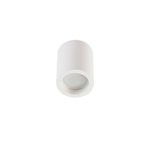 Lindby Deckenlampe Annelies 9621357 Dimmbar Modern in Weiß aus GipsTon 1-fl günstig online kaufen