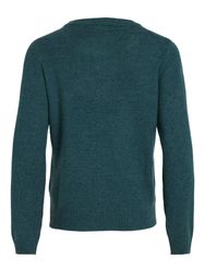 Vila Rundhalspullover "VIRIL O-NECK L/S KNIT TOP - NOOS" günstig online kaufen