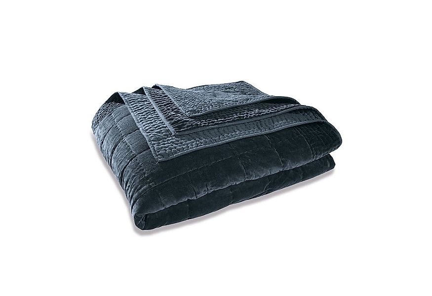 Mirabeau Tagesdecke Quilt Arasta petrol günstig online kaufen