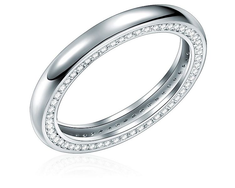 Rafaela Donata Silberring silber, mit funkelnden Zirkonia-Steinen günstig online kaufen