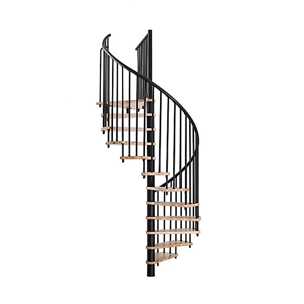 Minka Spindeltreppe Spiral Smart Buche-Schwarz 100 cm günstig online kaufen