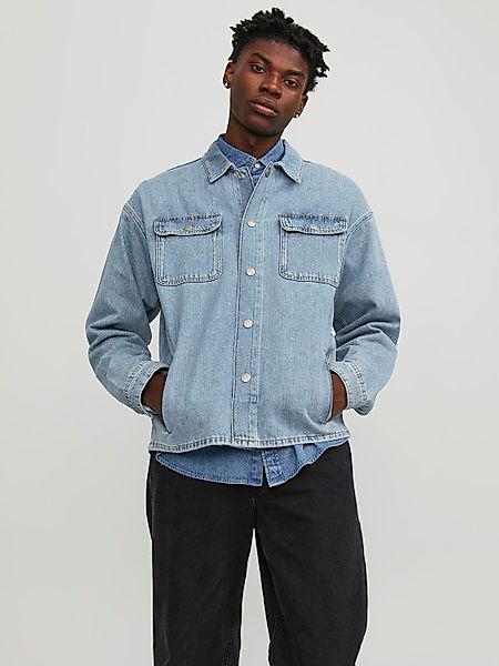 Jack & Jones Jeanshemd JJICHASE JJOVERSHIRT günstig online kaufen