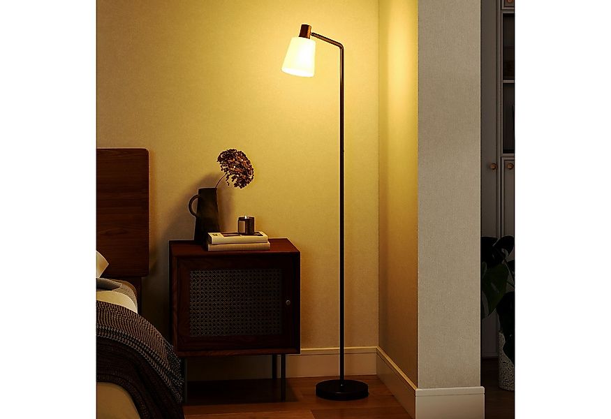 HOMCOM Stehlampe mit 350° drehbar Kopf, 3000K/4000K/6500K Farbtemperaturen, günstig online kaufen