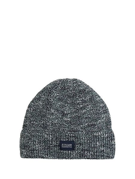 TOM TAILOR Beanie Accessoire Beanie Mütze mit Logo-Badge günstig online kaufen