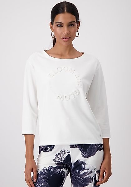 Monari T-Shirt Shirt Basic 3D Emblem günstig online kaufen