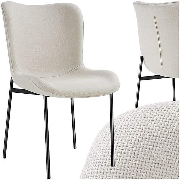 tectake Esszimmerstuhl Polsterstuhl (Set, 1 St), günstig online kaufen