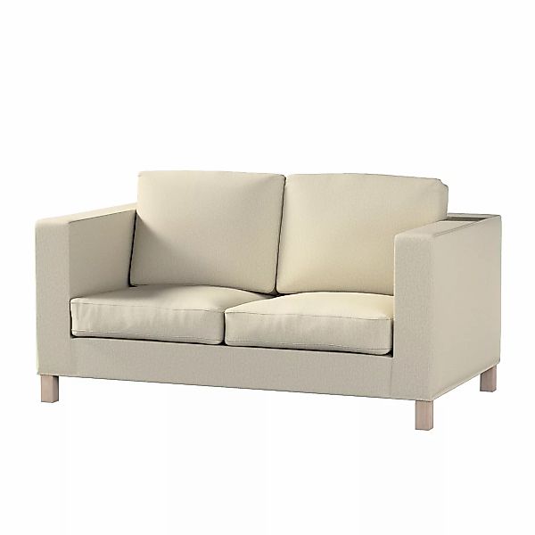 Bezug für Karlanda 2-Sitzer Sofa nicht ausklappbar, kurz, beige-grau, 60cm günstig online kaufen