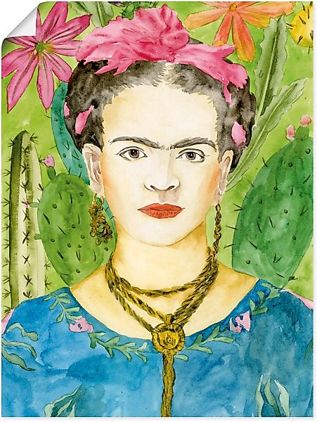 Artland Wandbild "Frida Kahlo II", Bilder von Frauen, (1 St.), als Alubild, günstig online kaufen