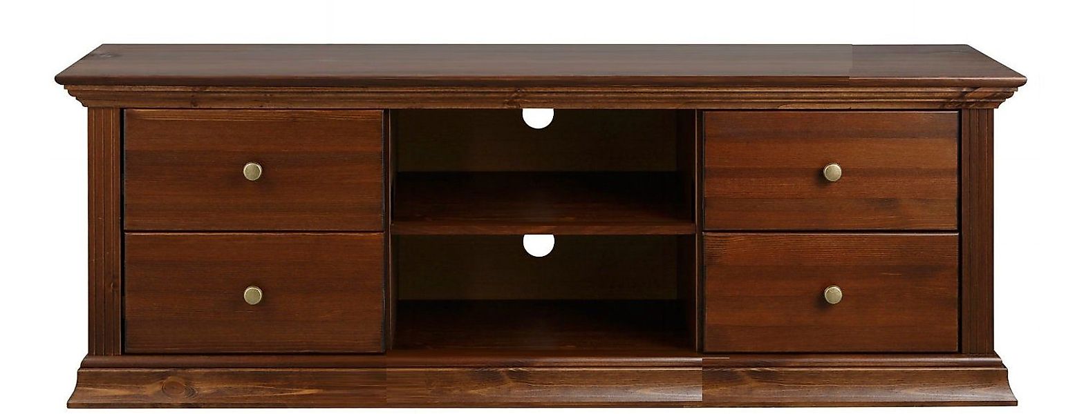 Clever-Moebel TV-Schrank TV Lowboard aus Kiefernholz günstig online kaufen