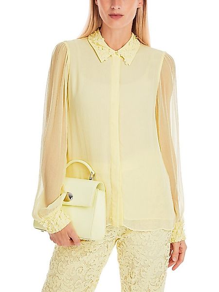 Marc Cain Hemdbluse "Dew Drop" Party Premium Damenmode Hemdbluse aus zartem günstig online kaufen