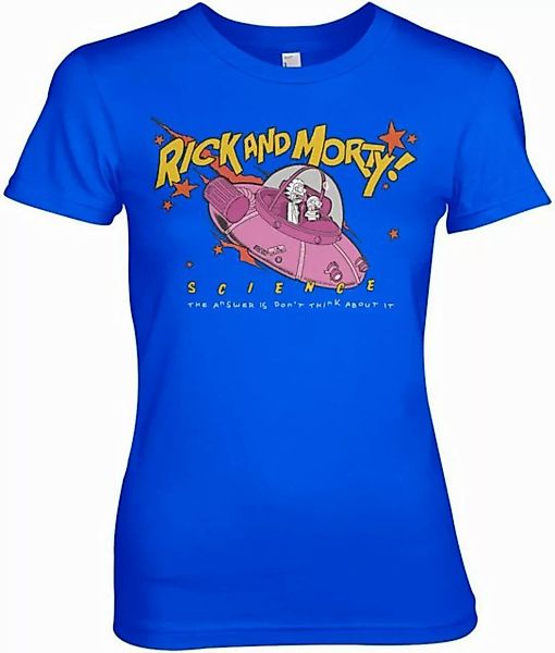 Rick and Morty T-Shirt Science Girly Tee günstig online kaufen