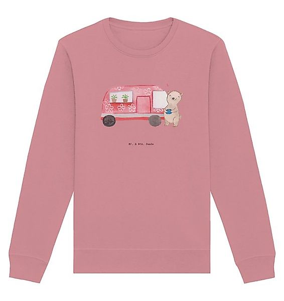 Mr. & Mrs. Panda Longpullover Größe M Bär Camper - Canyon Pink - Geschenk, günstig online kaufen