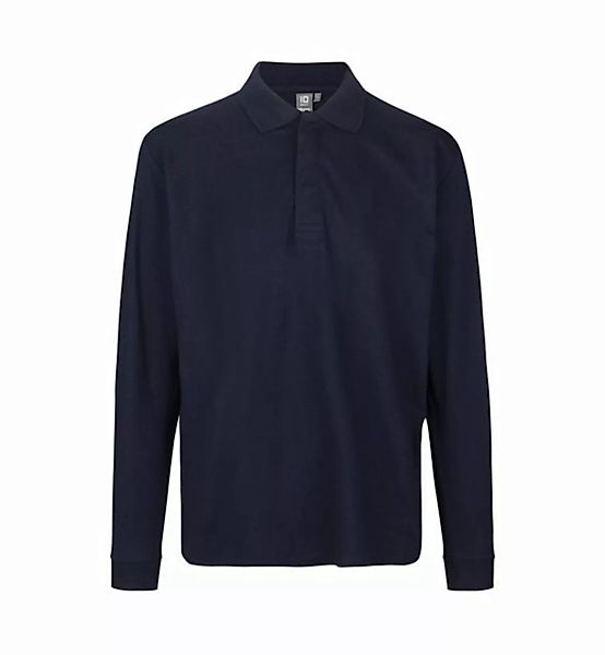 Pro Wear by ID Langarm-Poloshirt druckknopf günstig online kaufen