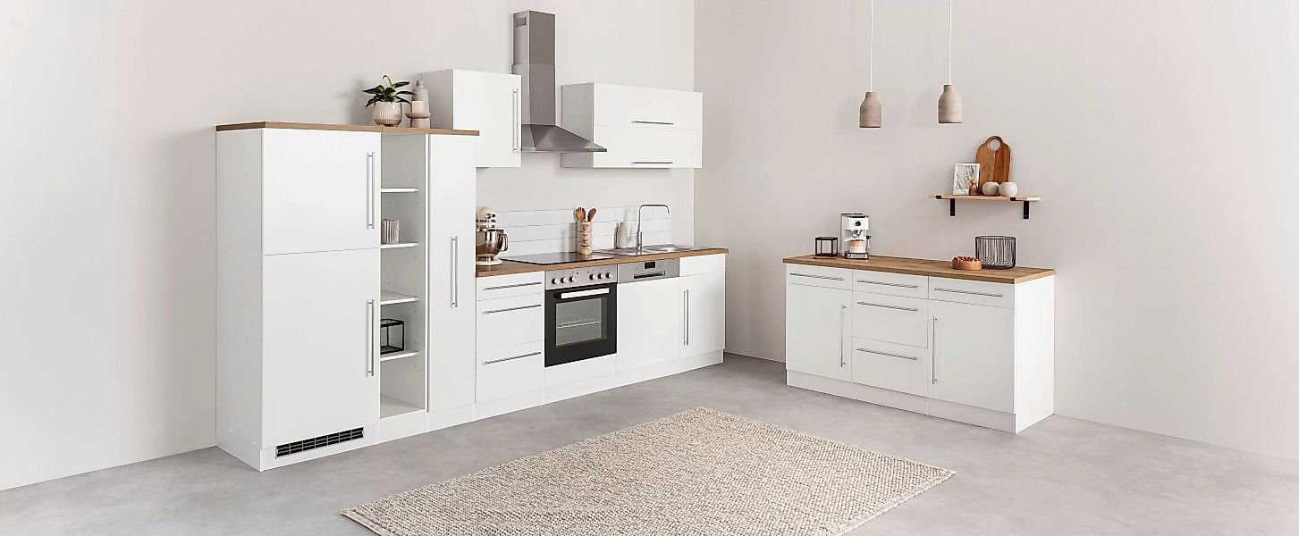KOCHSTATION Unterschrank "KS-Samos", Breite 150 cm günstig online kaufen