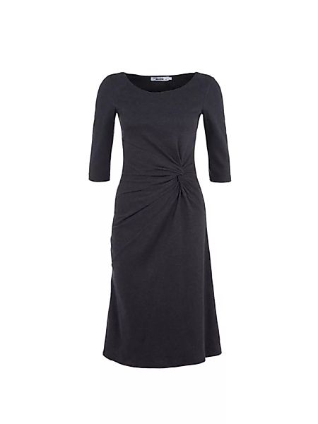 Jerseykleid Gitte Knotendesign Grau Oder Schwarz günstig online kaufen