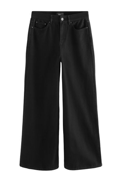 Next Weite Jeans Palazzo-Hochbundjeans mit weitem günstig online kaufen