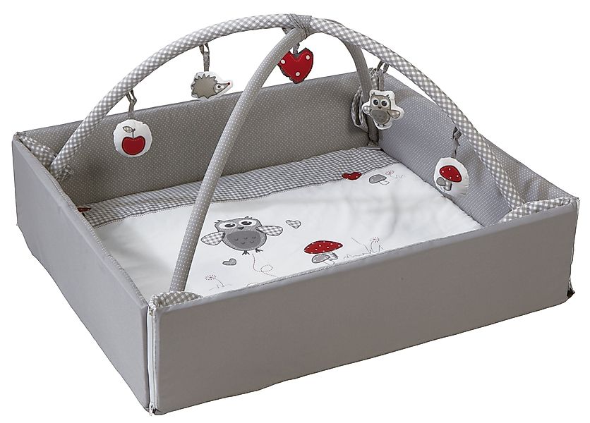 roba® Kuschelnest mit Spielbogen, Wickelauflage, Spieldecke, günstig online kaufen