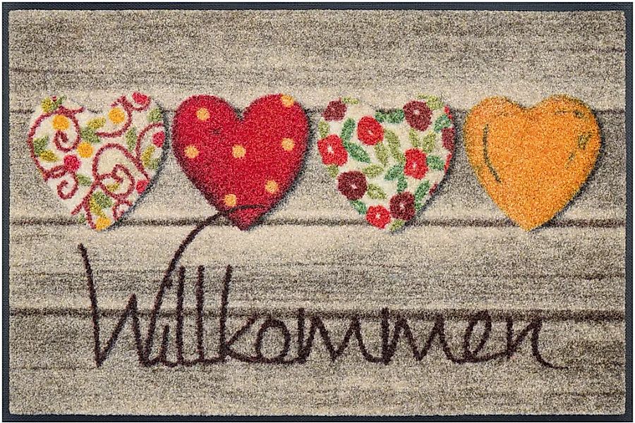 wash+dry by Kleen-Tex Fußmatte rechteckig 7 mm Höhe günstig online kaufen