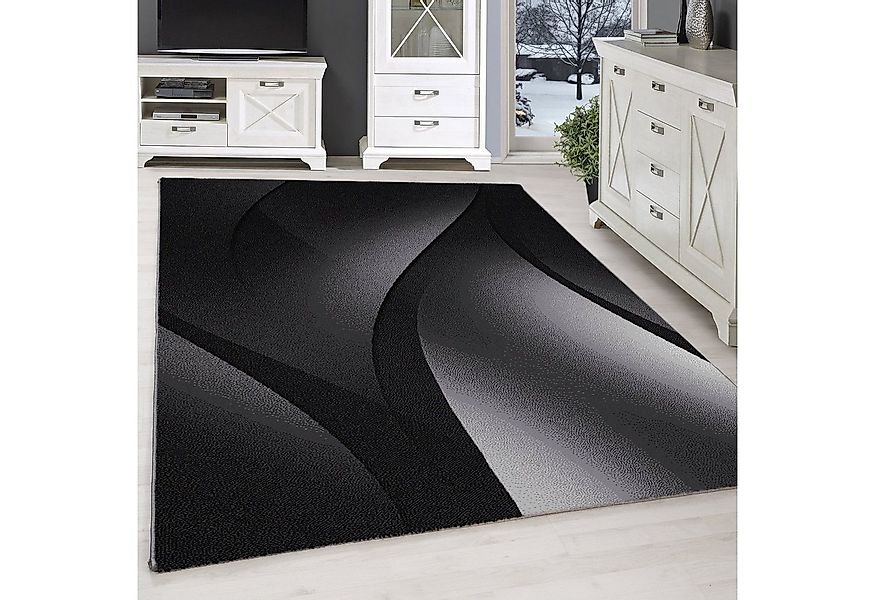 SIMPEX24 Designteppich Ombre Design, Läufer, Höhe: 6 mm, Modern Kurzflor Te günstig online kaufen