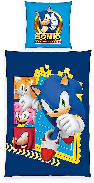 Sonic SEGA Bettwäsche »Sonic«, Wendebettwäsche günstig online kaufen