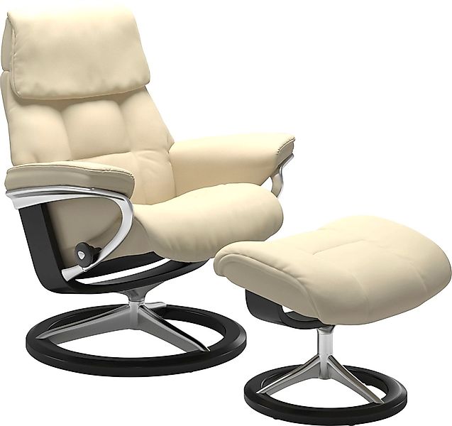 Stressless Hocker "Ruby", mit Signature Base, Gestell Eiche, Wenge, Braun & günstig online kaufen