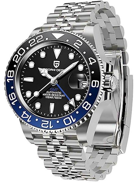 Pagani Design Automatikuhr Herren Uhr Edelstahl Armbanduhr Herrenuhr GTM Dr günstig online kaufen