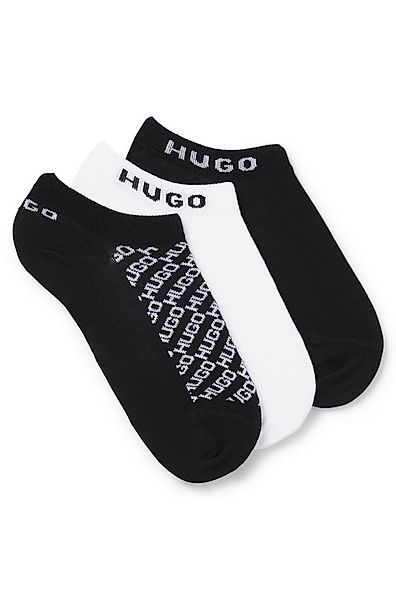 HUGO Sneakersocken 3P AS SLANTMONO CC W (3-Paar) mit Logo Details günstig online kaufen